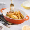 Foraineam 6 Colors Oval Porcelain Ramekins 10 oz Oven Safe