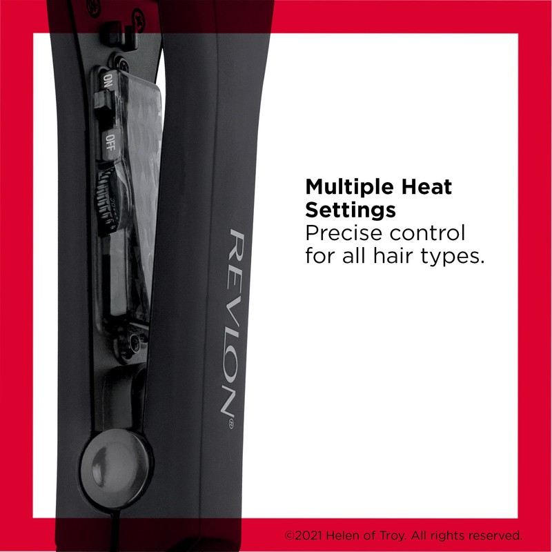 Revlon Smooth and Straight Ceramic Flat Iron | Fast Results,