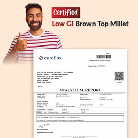 Manna Browntop Millets 2.5kg (Chotti Kangni / Andu Korralu / Korale) | Natural Grains | Low GI Native Rice | High Protein & More Fibre than Rice (Browntop Millet)