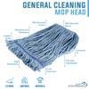 KLEEN HANDLER HEAVY DUTY Commercial Mop Head Replacement, Wet Industrial