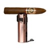 Vertigo Crown Quad Torch Lighter with Cutter (Copper)