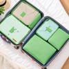 6-Piece Travel Packing Organizer Set for Luggage – Lightweight Reusable