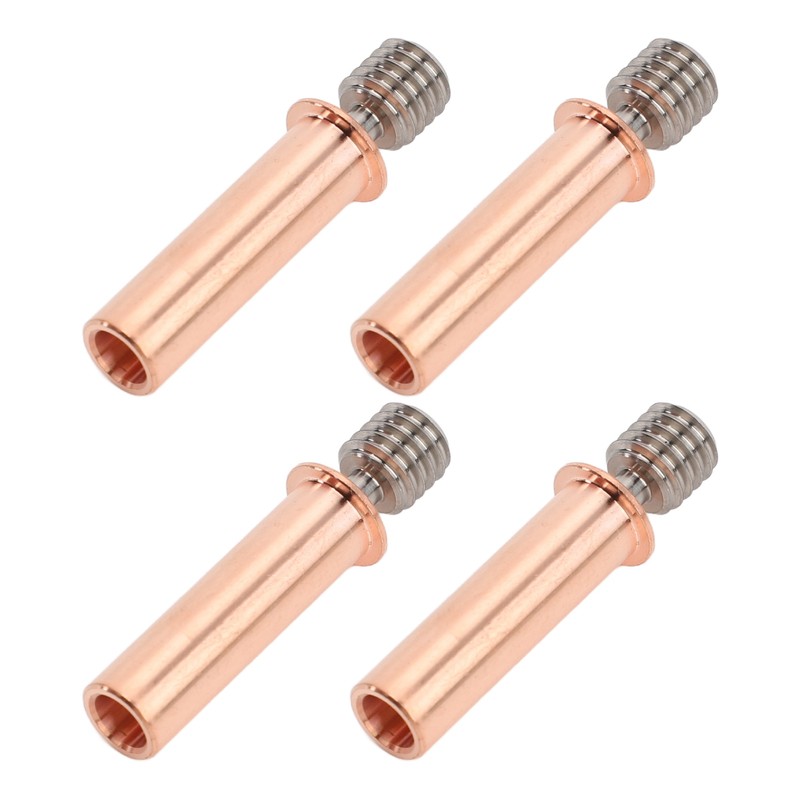 4pcs 3D Printer All Metal Heatbreak Professional Copper Alloy Extruder