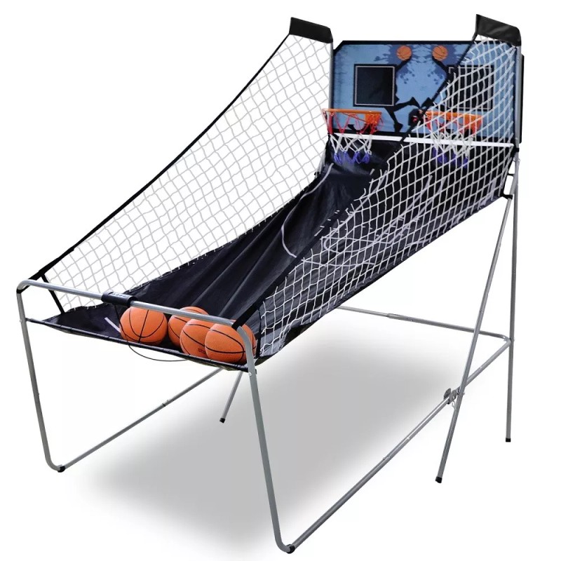 ZENY Indoor Basketball Arcade Game Double Electronic Hoops shot 2