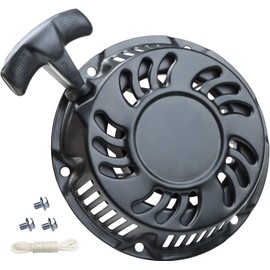 212 196 224 208 cc Recoil Pull Starter with Assembly w/Pulley Cup Compatible with Predator Champion Coleman Honda Westinghouse Firman Ryobi Simpson 5.5 6.5 hp Small Engines