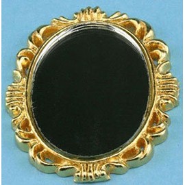 International Miniatures by Classics Dollhouse Miniature Large Oval Mirror