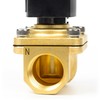 U.S. Solid 3/4 Inch Solenoid Valve - Brass DC 12