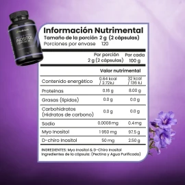 Myo Y D Chiro Inositol G Balance 240 Cápsulas Orgánico