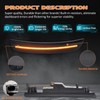 AreLokpri Side Marker Lights Kits for Chrysler 300 2015-2023, Front