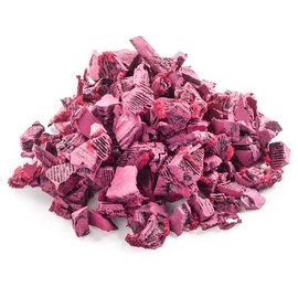 Playsafer Rubber Mulch Nuggets Protective Flooring for Playgrounds, Swing-Sets, Play Areas, and Landscaping (Hot Pink, 1.55 CU. FT. - 40 LBS)