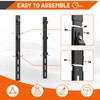 ZSLTLDU Weed Eater Rack for Trailer, 3 Place Heavy Duty