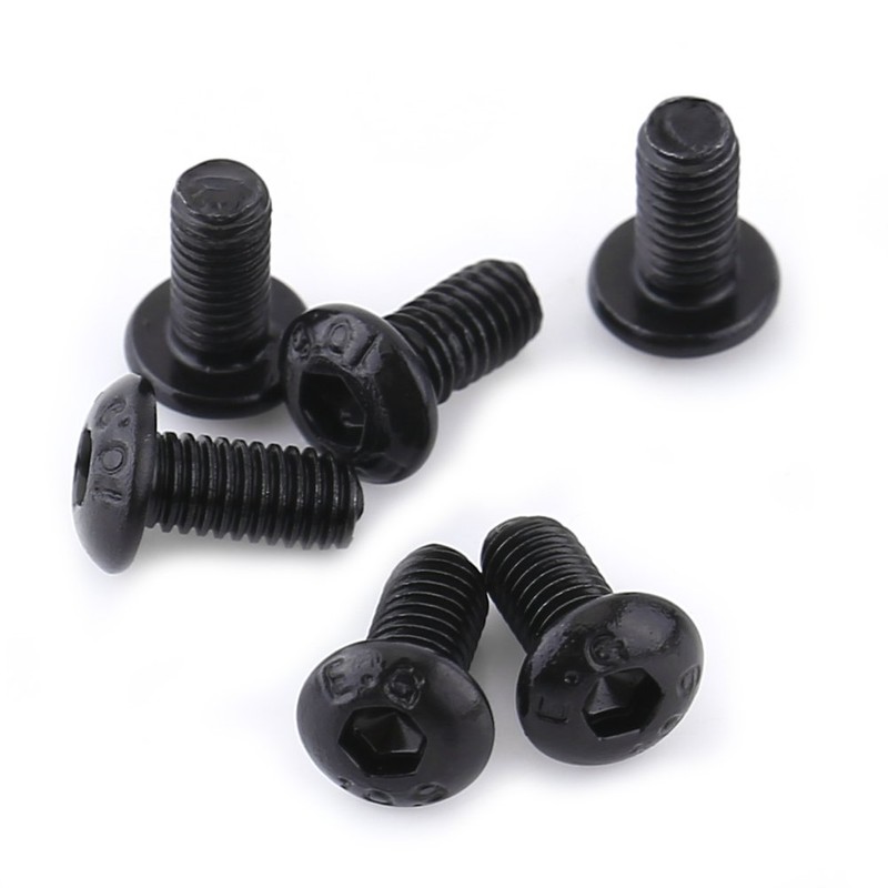 M3 Black Hexagonal Socket Flat Head Screws Set 10.9 Grade