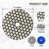 Dry Diamond Polishing Pad 100 mm 8 Pieces Grit 50