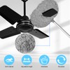 Eunice 7FT Ceiling Fan Duster with Extension Pole, Adjustable and
