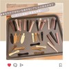 Akkerds Khaki Undamaged Duck Mouth Clips, Bangs Clip, Simple, Side