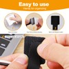 40 PCS Self Adhesive Hook and Loop Cable Ties with