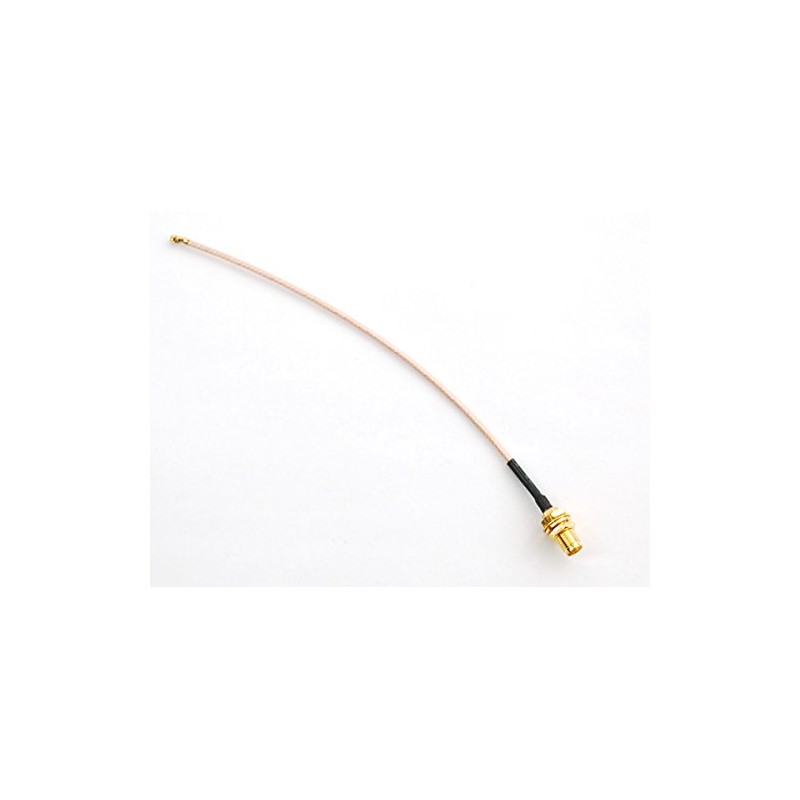 Adafruit 851 SMA UFL Gold,White Cable Interface and Power Supply