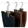 Hanging Boot Rack- Closet Doubler (Closet Rod Hanger with 6