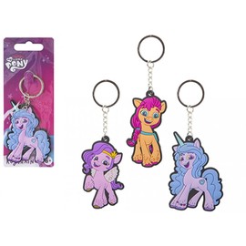 My Little Pony Rubber Keychain - (5 cm) Assorted Designs, 1 Pc - Perfect Accessory for Fans & Collectors