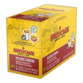 Hurricane Coffee Volcanic Sumatra Single Serve Cups - 22 Count