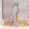LIKEUDO Unique Resin Cat Statue for Cat Lovers - Perfect
