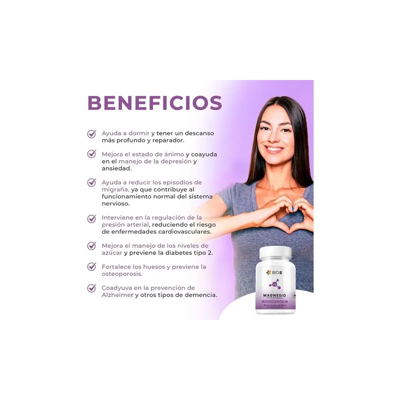 Bio Magnesio Cápsulas Veganas