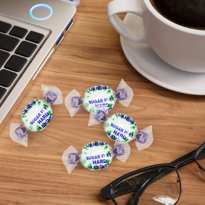 Sugar Free Starlight Spearmint Hard Candy 1 Pound - Approx.
