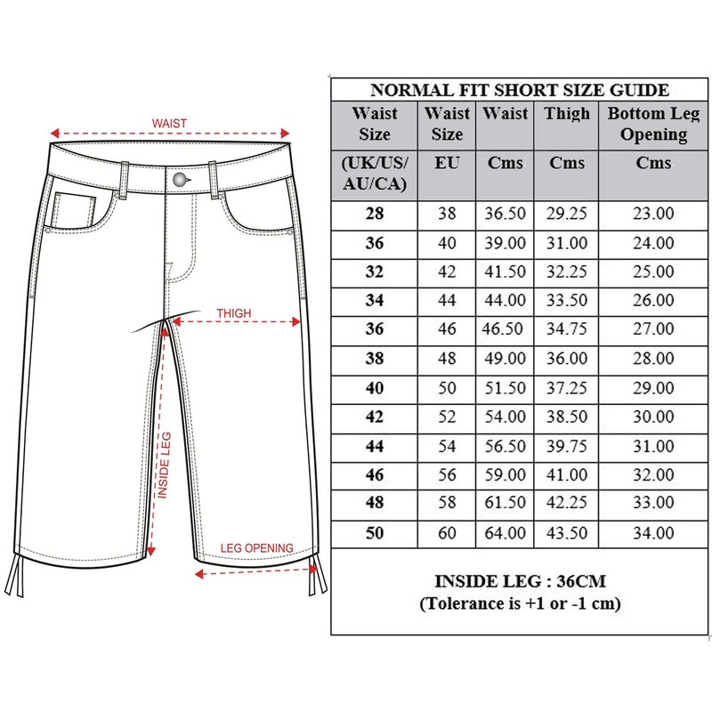 989Zé ENZO Men's Cargo Shorts Cotton Regular Fit Summer Jeans