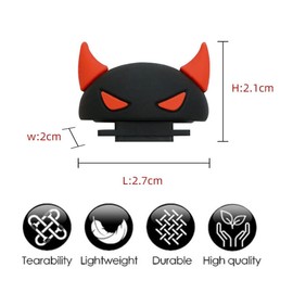 SGERUFZ Hot Shoe Covers for DSLR Cameras - Protect Your Hot Shoe and Improve the Performance of Your Camera (Little Devil Shape)