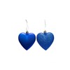 6pc Large Glitter & Matte Heart Baubles - Great Christmas