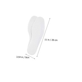 minkissy 10pairs Odor Breathable Insoles Foot Arch Supports for Women Men Replacement Inserts Move Insoles Arch Support