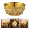 Yardwe Golddekor Buddha Sacrifice Bowl Holy Water Bowl Ritual Incense