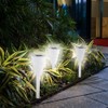 Solar Powered Garden Ground Light LED Lawn Lamp for Outdoor