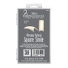 Pro Impressions 100-Piece Advance Natural Square Smile Nail Tips Set