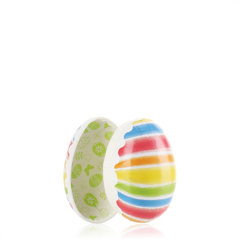 com-four® 6 x Easter eggs for filling, colourful filling eggs