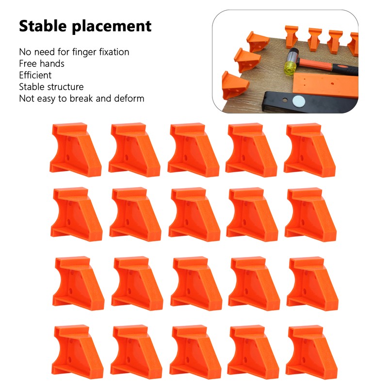 20Pcs Floor Spacer Laminate ABS Compatible Triangles Installation Industrial Tools