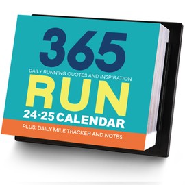 2024-2025 Desk Calendar - Motivational Calendar, Jul 2024 - Jun 2025, 5’’×6’’, Running Gear, Daily Calendar for Runners, Inspirational Desk Calendar 2024-2025, Daily Running Quote and Inspiration