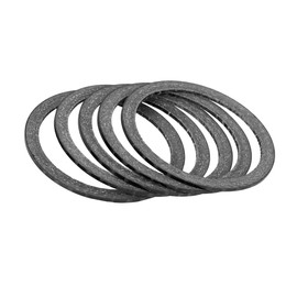 Hihaha Headset Spacer Carbon Fiber Handlebar Stem Spacers/Inner Headset Spacers Accessories for Bike/Durable Carbon Fiber/5Pcs Gloss Black