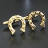 Kamakura Cuffs Factory Horseshoe Gold Cuffs [kahurinkusu・kahusubotan] cf052