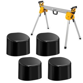 YIBEICO Upgraded Version Table Saw Stand Foot Pad, Replacement Leg Feet for Dewalt DWX723 DWX724 DWX725 Series Miter Saw Stand