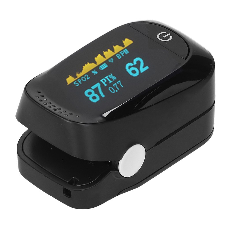 Infrared Measurement OLED Fingertip Pulse Oximeter Blood Oxygen Saturation Monitor