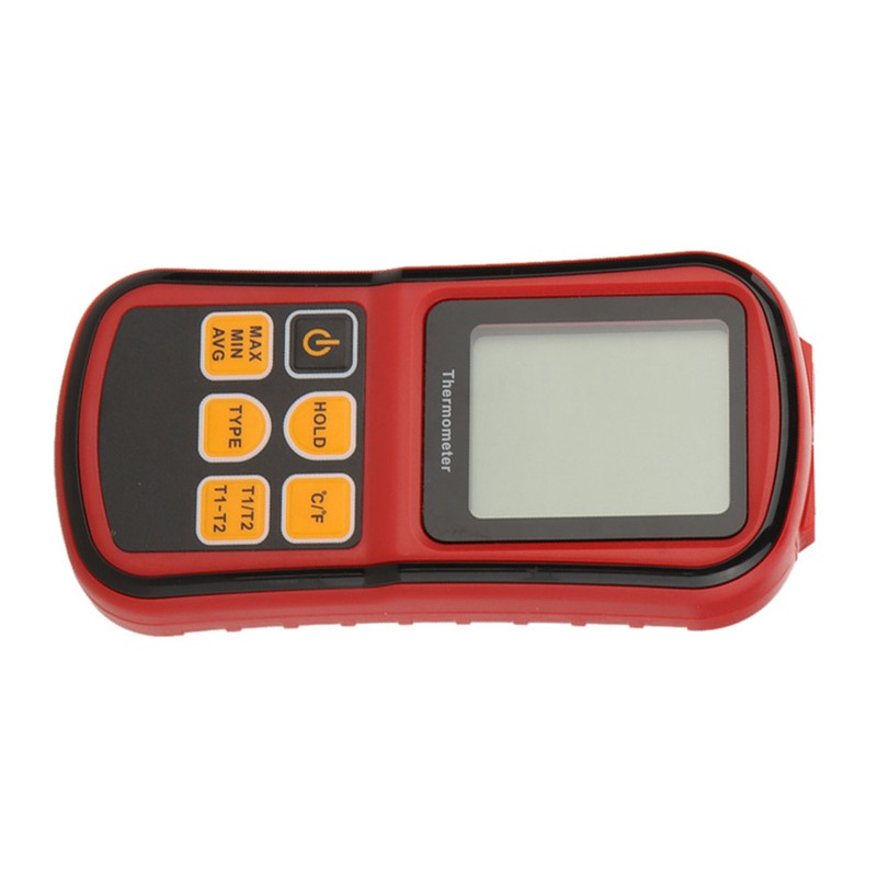 GM1312 Digital Thermometer Dual-channel Temperature Meter Tester for K/J/T/E/R/S/N Thermocouple