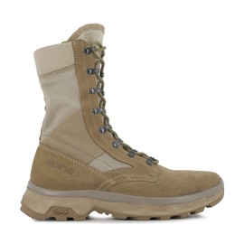 Alpina ARMADA Men Lightweight Military Tactical Desert Boots | Vibram Sole | Made in Europe Size 9.5 Men | EU 43 UK 9 Beige