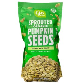 Pumpkin Seeds with Sea Salt, Sprouted & Organic, 22 oz. Bag | Keto | Vegan | Gluten Free Snacks | Superfood