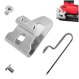 6 Pack Belt Clip 42702653, Belt Hook Compatible with Milwaukee M18 Tools Hammer Drill Impact Driver Replace for 2604-20, 2604-22, 2604-22CT, 2797-22