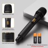 TONOR Wireless Microphones, UHF Dual Karaoke Microphone System - Black&Black