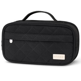 Sooez Large Pencil Case, Pencil Pouch with Handle, Pen Bag Marker Organizer