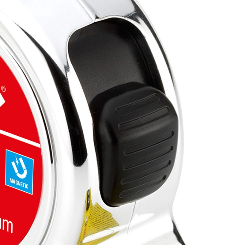 Sola 50520801 Compact M CO 8" Magnet Tape Measure, Grey,