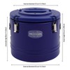 32QT Insulated Soup Container, 30L Commercial Food Warmers for Hot