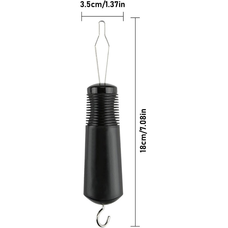 Zhenghebuy Button Hook & Zipper Pull,Button Hook Dressing Aids,Zipper Pull